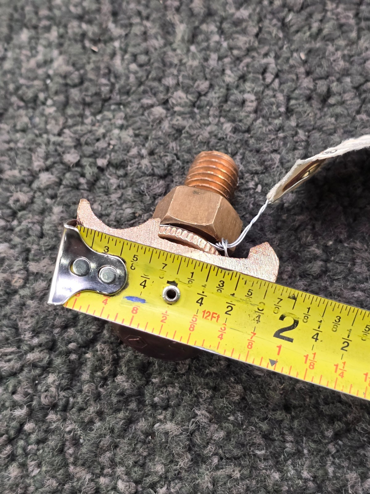 Burndy GBM29 Bronze Mechanical Grounding Connector 2/0 AWG Solid up to 250 kcmil