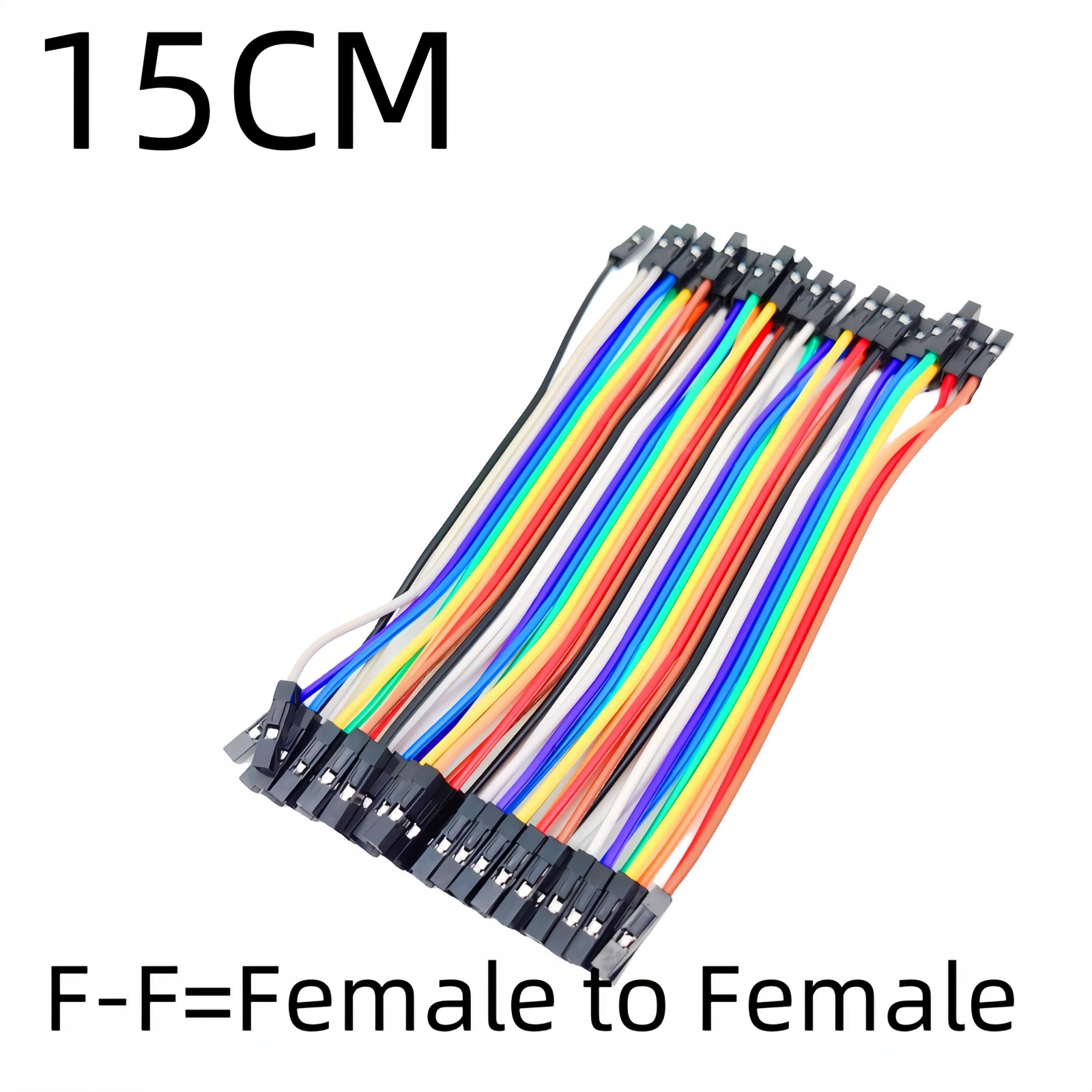 (1X/3X)40 PCS10/15/20CM MM, MF, FF Dupont Wire Jumper Cable Arduino Breadboard