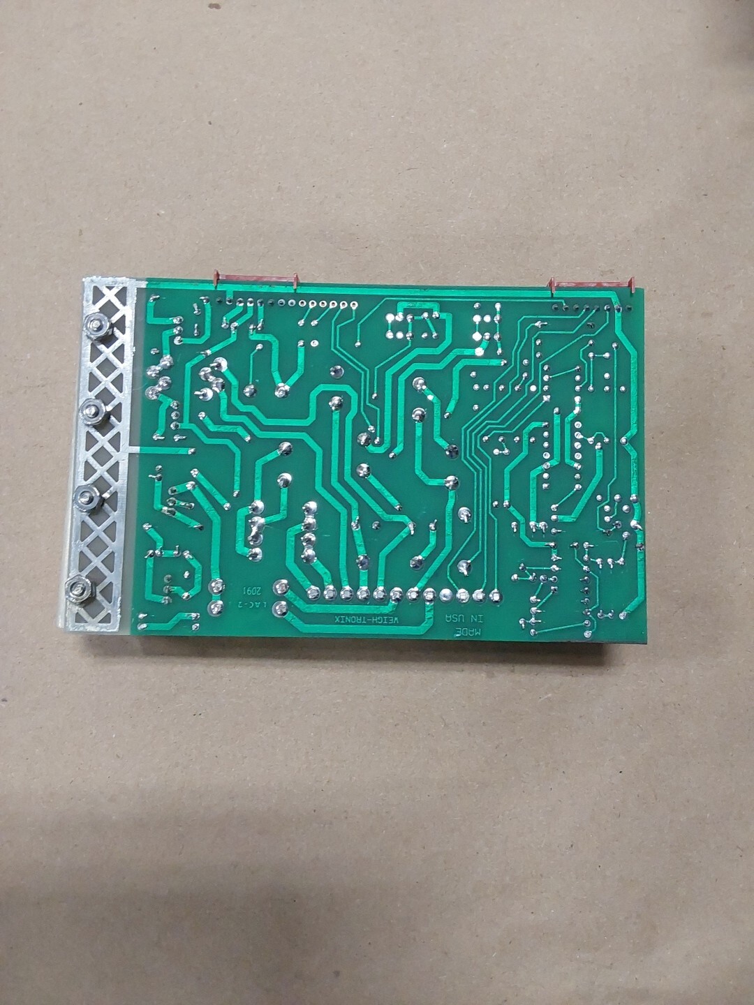 WEIGHTRONIX D21770- CPU BOARD 21770-0012 WI-120V