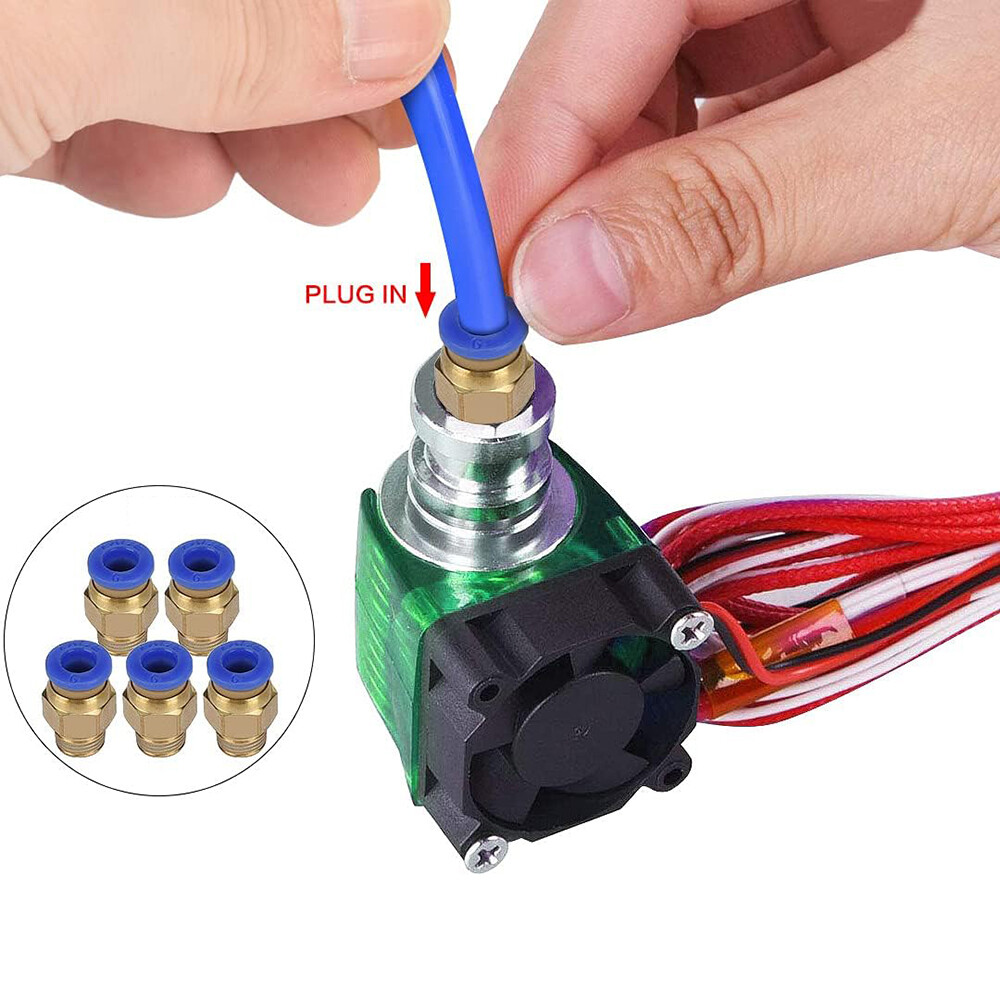 Pneumatic Push In Fitting Air Water Pipe – All Type Fittings Various Sizes
