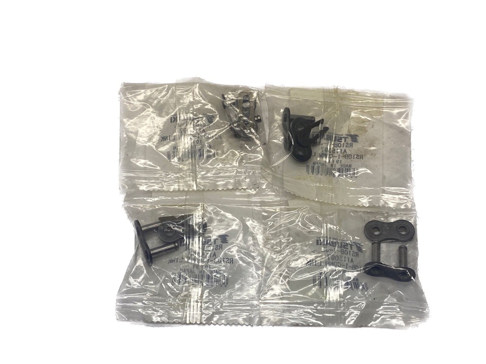 (4) NEW IN BAG Tsubaki 10B 1 Strand Replacement Connecting Link RS10B-1-JL