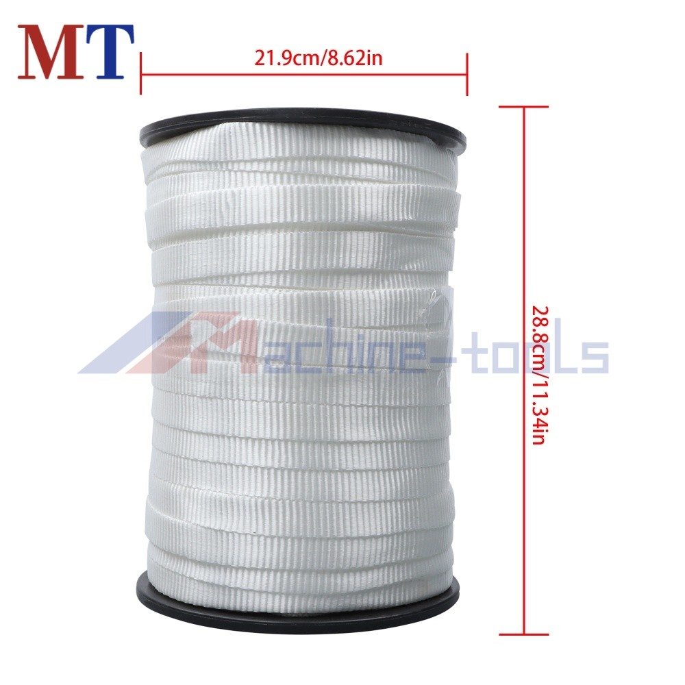 3/4″ x 528′ Mule Tape Flat Rope Polyester Pull Tape 2500 Lbf Tensile Capacity