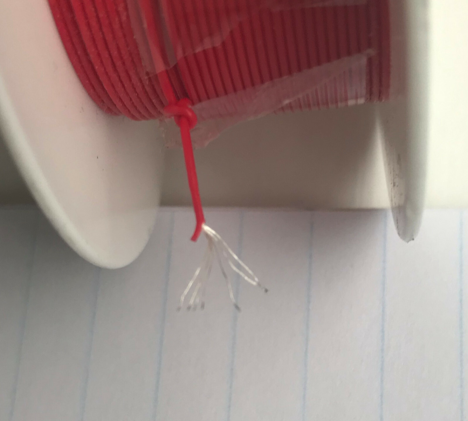 100 Feet MIL-W-16878/4 Silver Plated Copper, 30AWG, Extruded PTFE 200C 600V Red