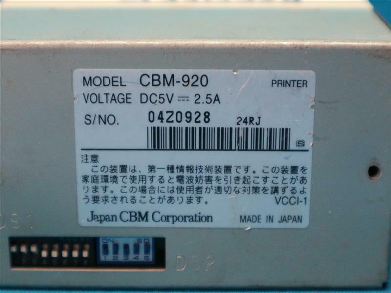 CBM CBM-920 CBM920 Printer DC5V 30 Days Warranty Expedited Shipping