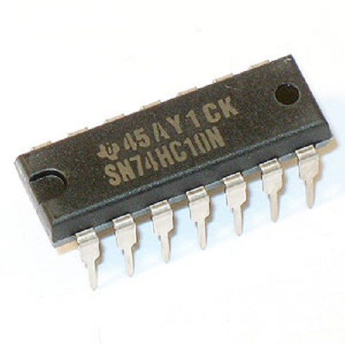 10PCS SN74HC10N 74HC10 Triple 3-Input Positive-NAND Gates NEW