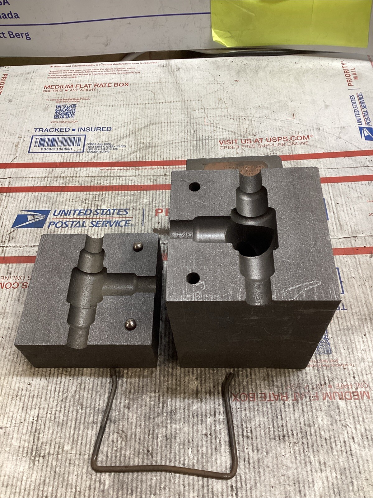 ERICO CADWELL STD MD-4110-10 MOLD TA-250 MCM RUN & TAP 2-#150 CART ED4U 3295