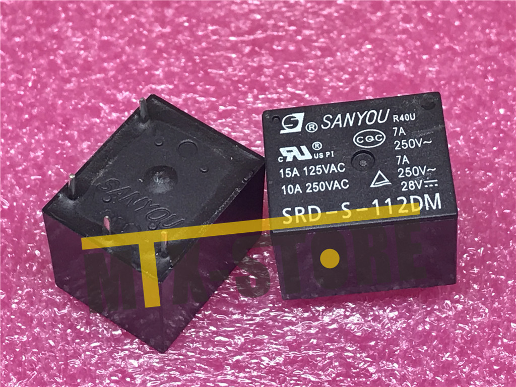 1PCS SRD-S-112DM New Best 15A 125VAC 4Pins SANYOU Coil Power Relay brand