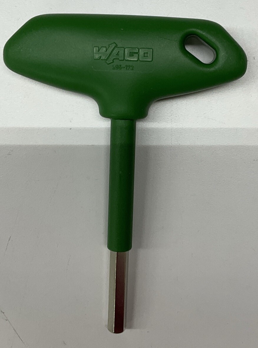 Wago 285-172 Partially Insulated Shaft 8mm Allen Wrench Key