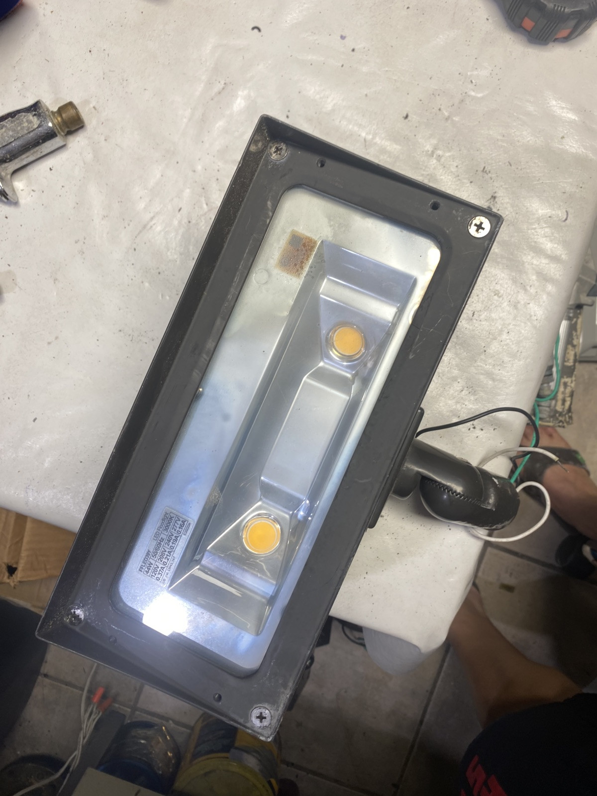 RAB LIGHTING FFLED39Y LED Floodlight 44W 120V (4 PARTS) #5