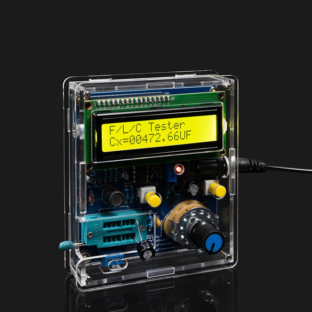 High Precision Electrical Inductance Capacitance Meter Frequency Tester DIY Kit