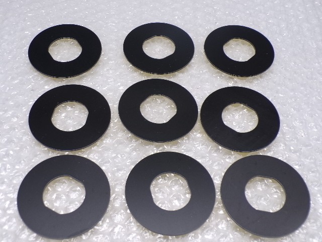 INDUSTRIAL SPARE ZBY9330 LEGEND PLATE EMERGENCY STOP LOT OF 9 NSNP
