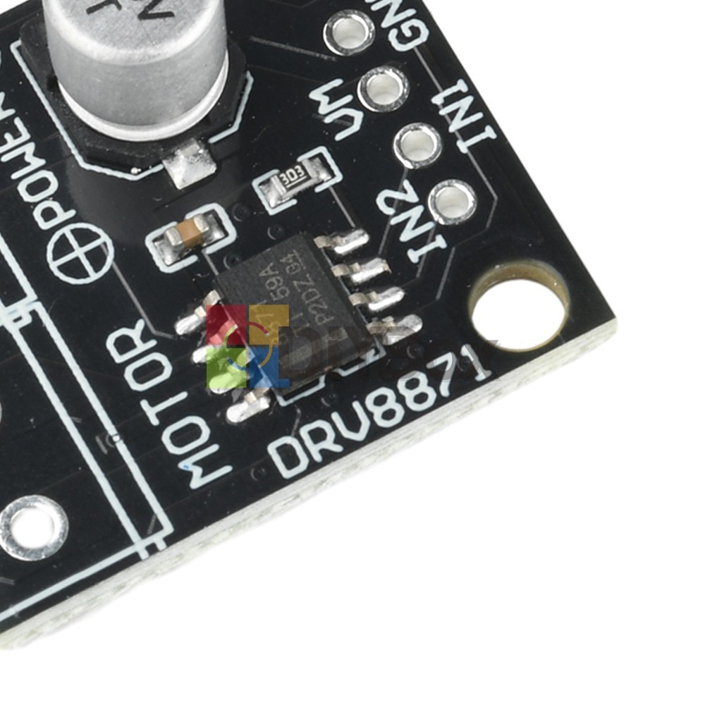5PCS DRV8871 Brushed DC Motor Driver H-Bridge Module 3.6A PWM Control DC 6.5-45V
