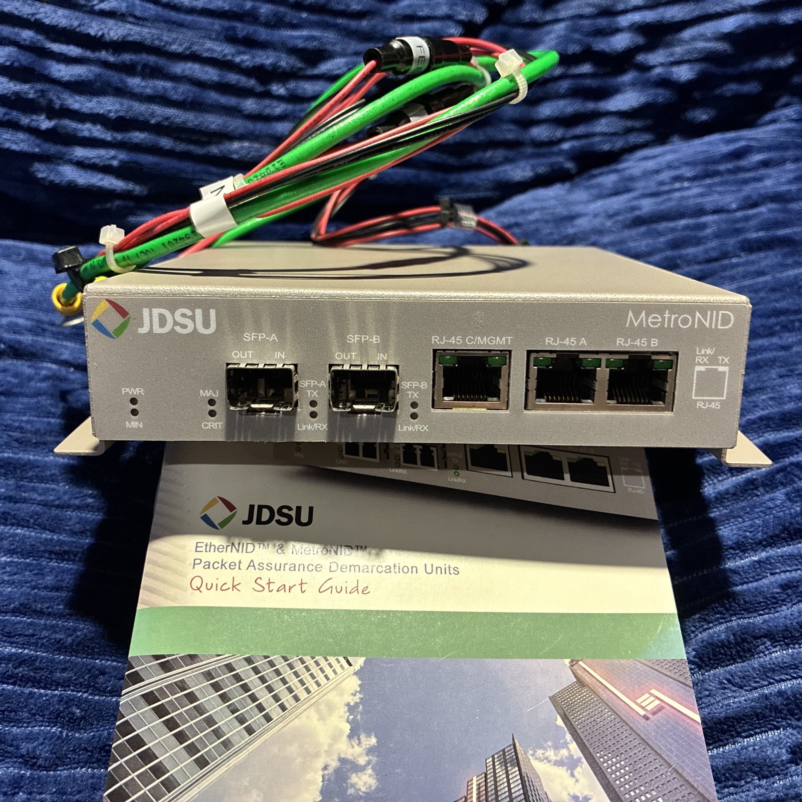 JDSU MetroNID-TE H 501-018-07 NID Carrier Ethernet -Tested Working