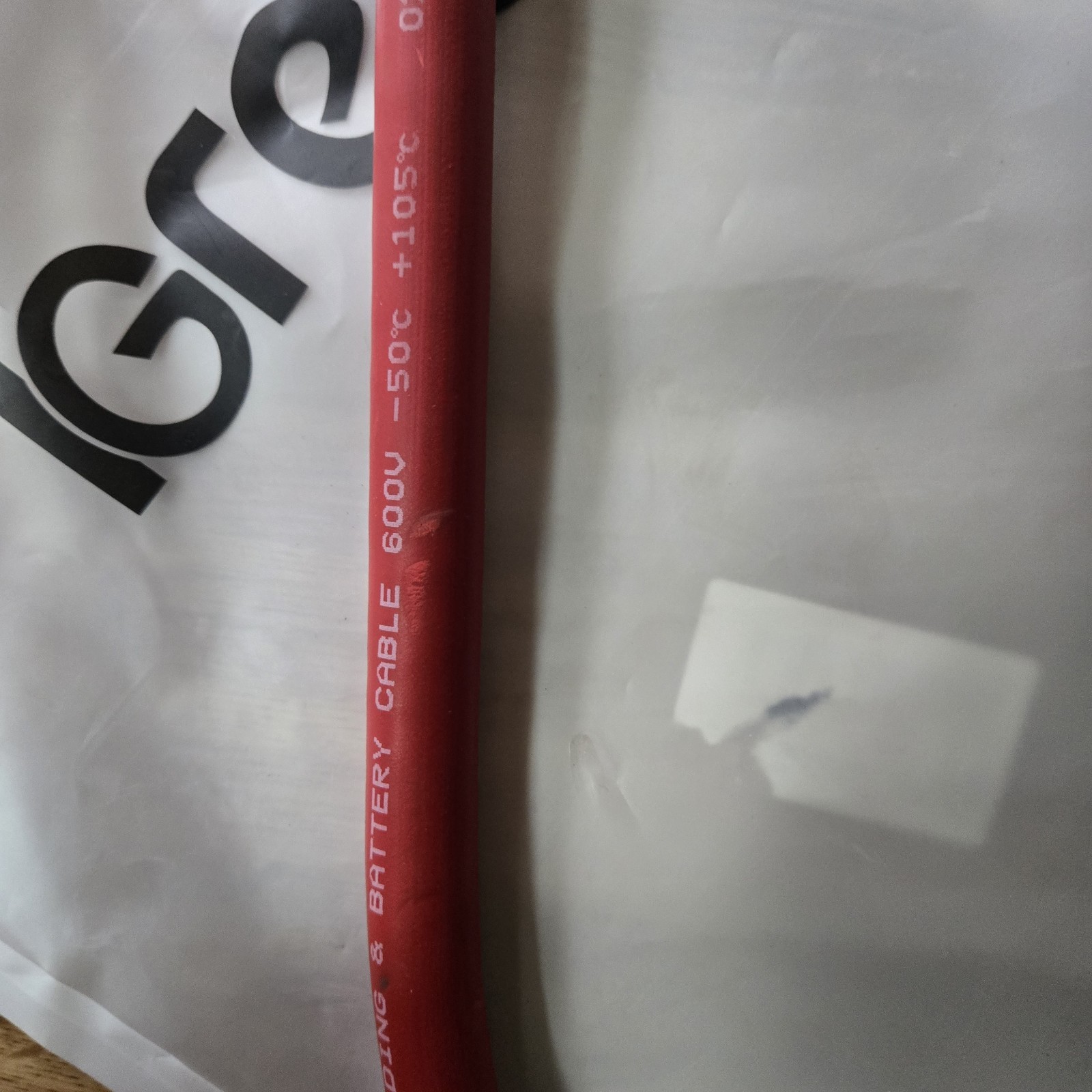 2/0 AWG Heavy Duty Welding & Battery Cable 24″ Red 600V Lugged Both Ends New