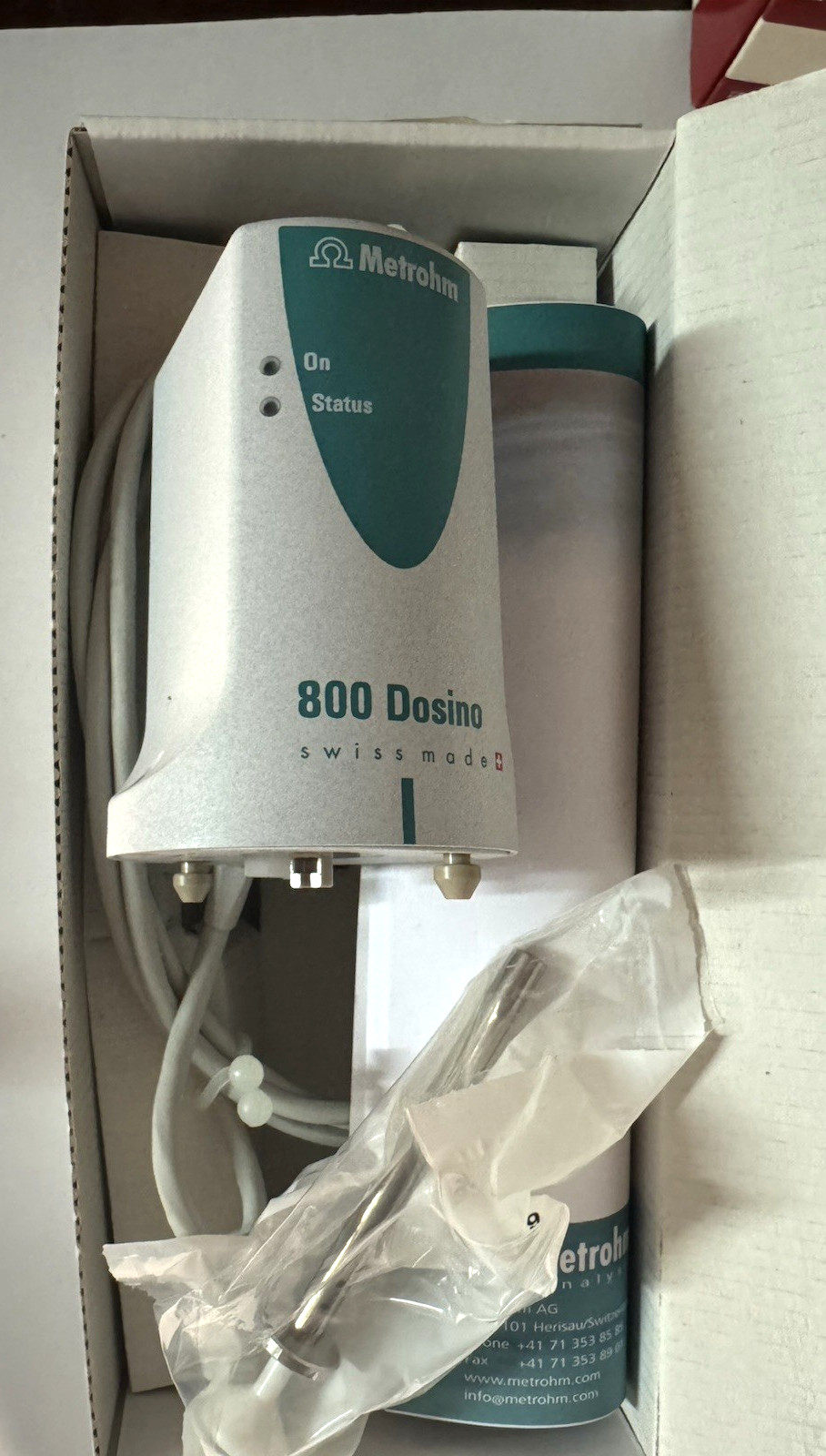 Metrohm 800 Dosino New Original Packaging Original Packaging