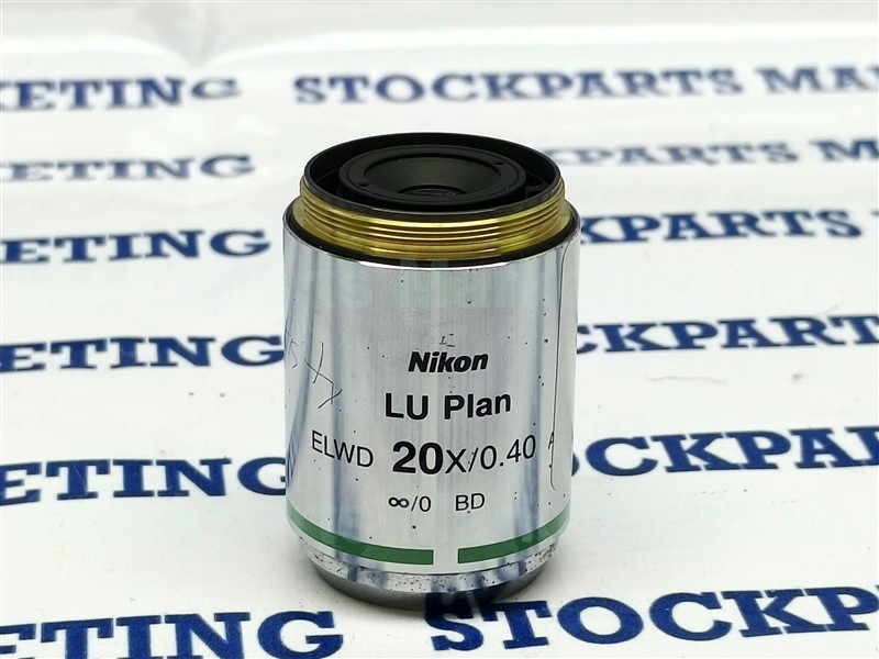 Nikon LU Plan ELWD 20X/0.40 A Microscope Objective Lens 30 Days Warranty