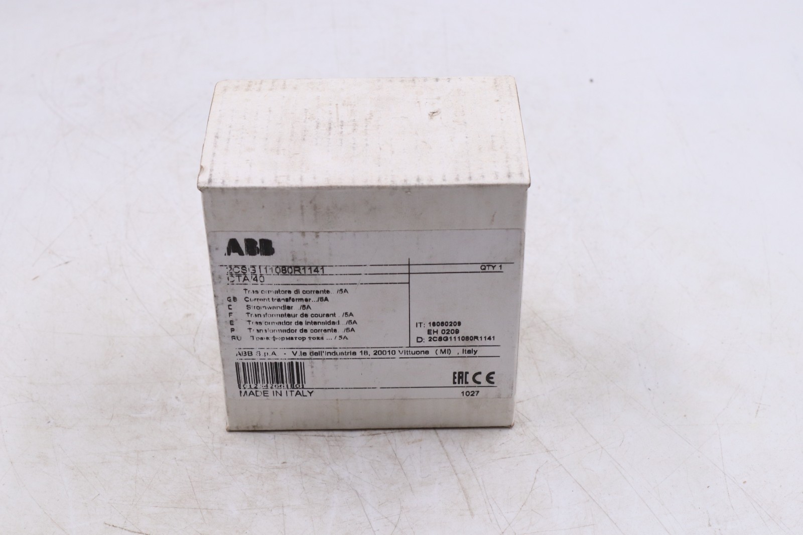 ABB CTA/40 2CSG11080R1141 MADE IN ITALY