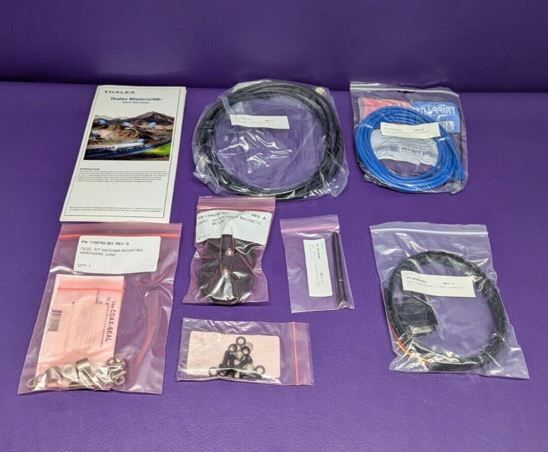 New Thales MissionLINK 700 Vehicular Satellite Internet System Kit MF350BV