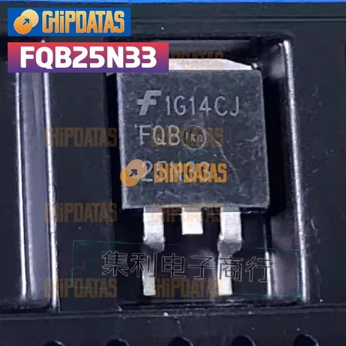 5PCS None FQB25N33 TO-263 Integrated Circuits IC