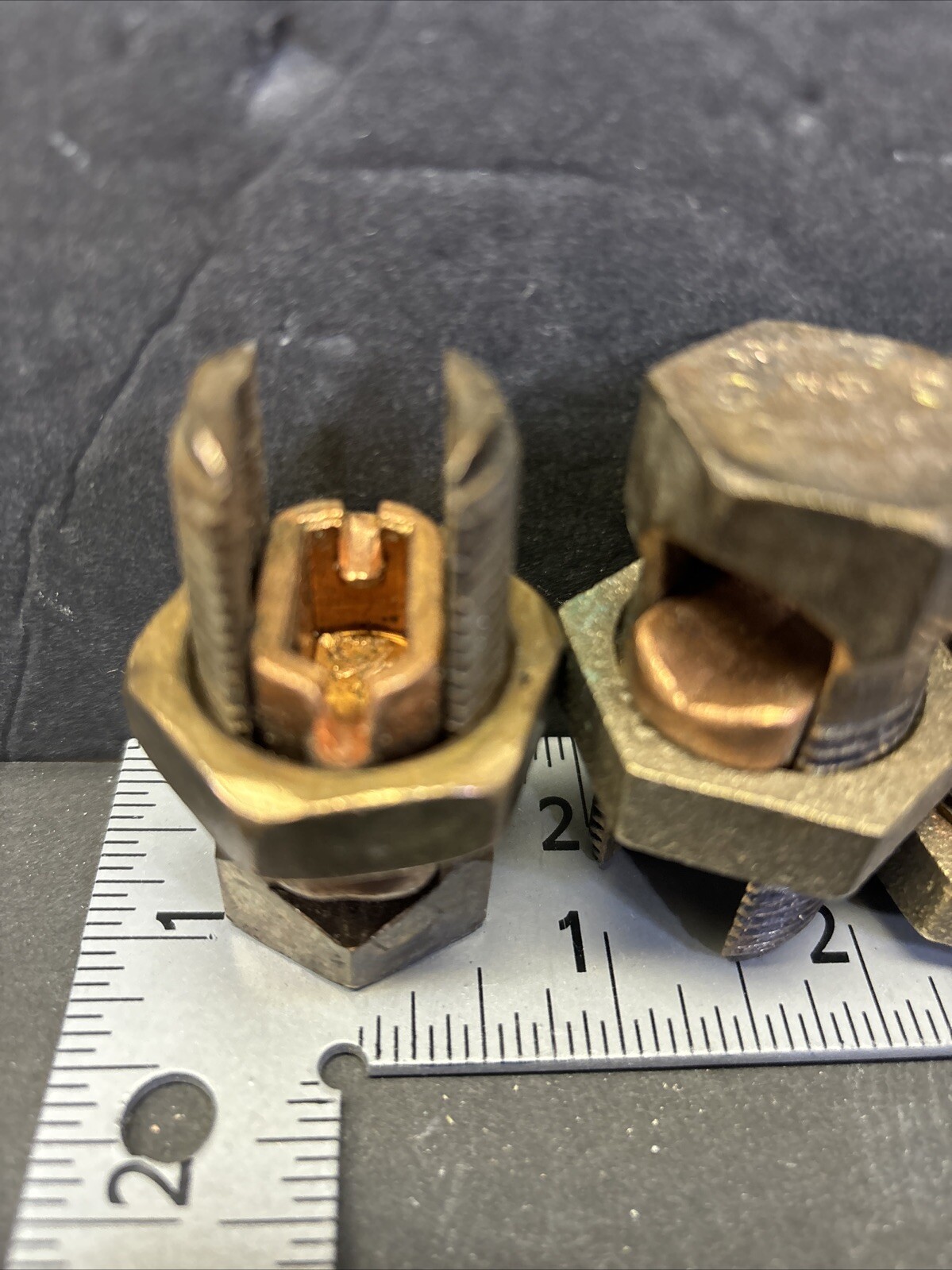 3- BKB 30H DB 2-4/0 OSTR 10-95, Blackburn, S/Bronze Split Bolt Bolted Connector