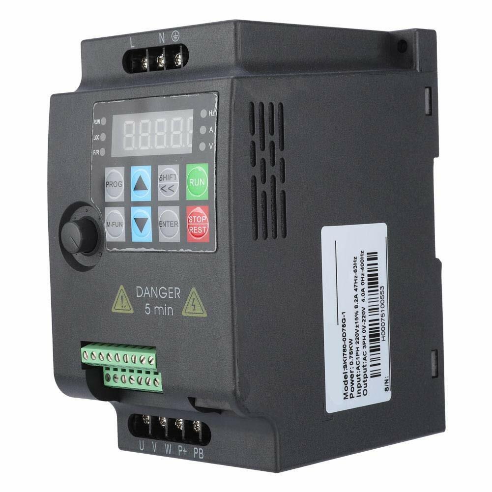 220V 1.5KW 2.2KW VFD Variable Frequency Drive Inverter Converter USA