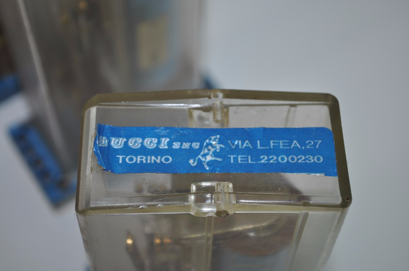 Lot of 4 Bucci SNC Torino Italy Industrial Relays – Milling Machine – R23/1.11/2