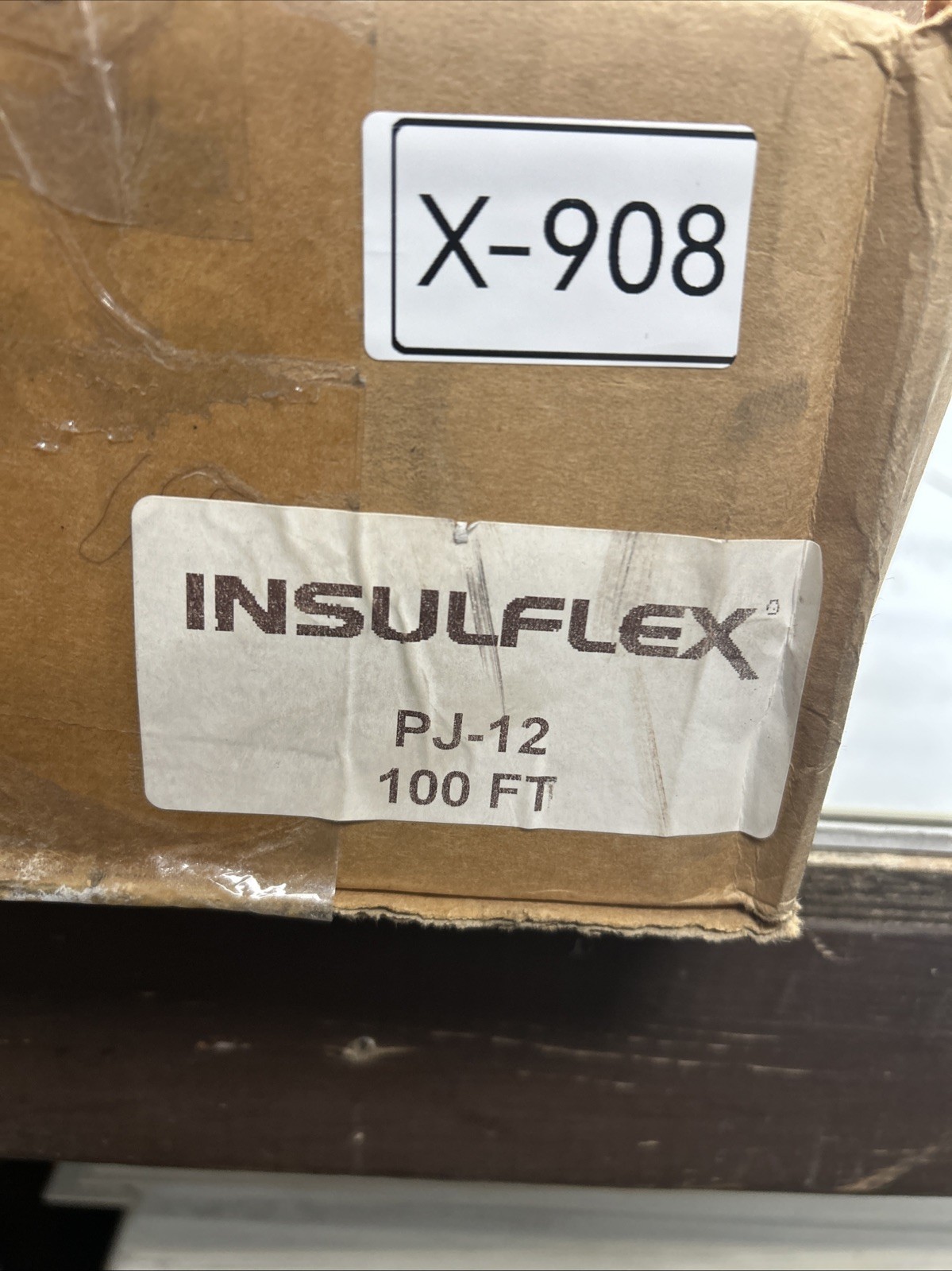 Insulflex PJ-12 High Temperature Insulated Sleeving Orange X-908S