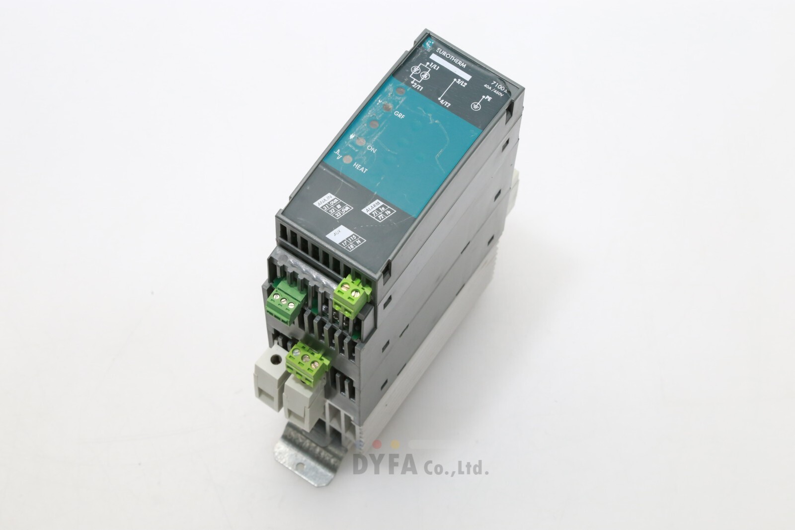 EUROTHERM used 7100A 40A/460V/115V/XXXX/NONE/PA/XXXX/4mA20/ENG/ ELEC-I-3068=9N14