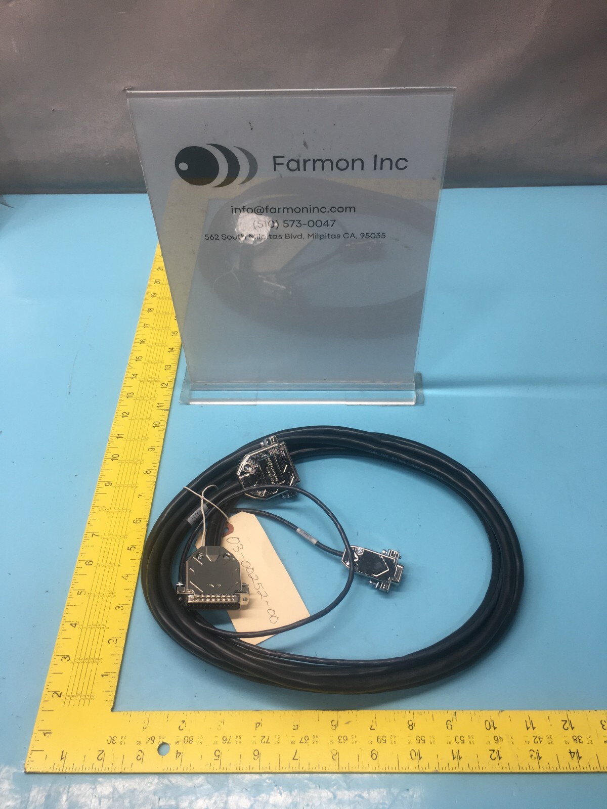NOVELLUS 03-00252-00 CABLE ASSEMBLY, PNEU, CNTRL, CA297, 156882