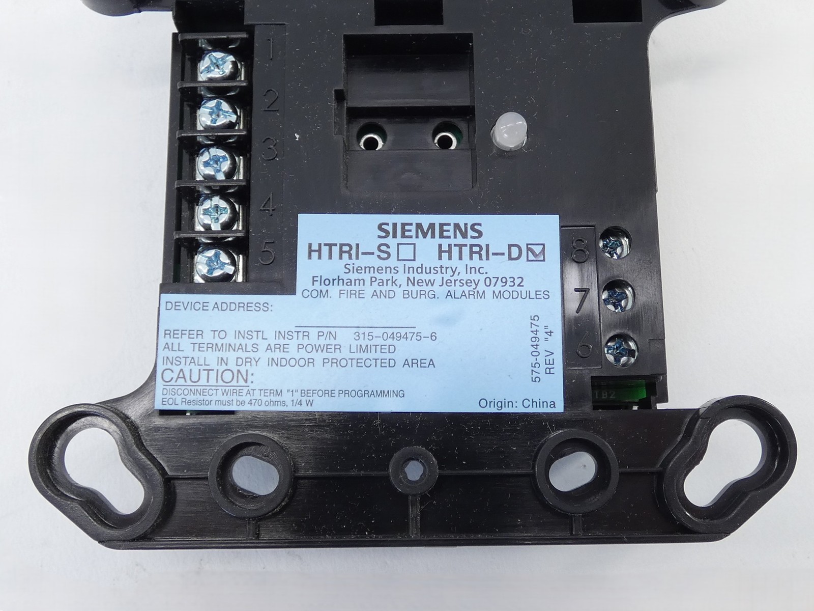 Siemens 500-033360 HTRI-D Dual Intel Interface Module Fire Alarm – NEW Surplus!