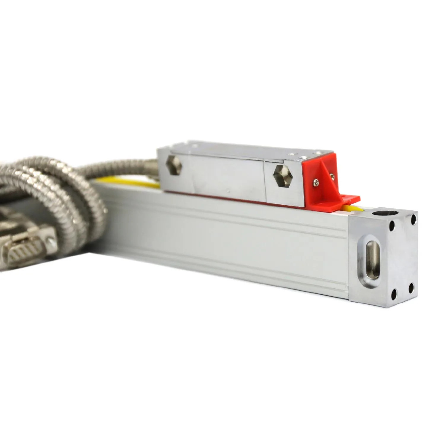 High Precision Linear Encoder Grating Ruler Sensor Tool 0.005mm TTL 50-350 400mm