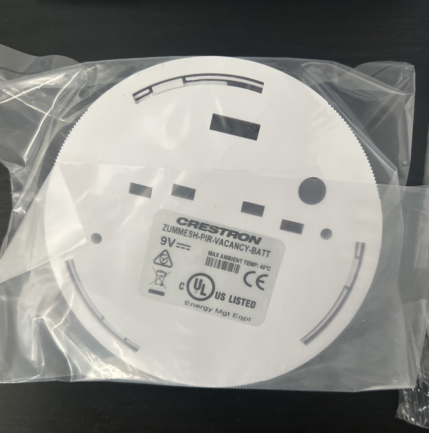CRESTRON ZUMMESH-PIR-VACANCY-BATT Wireless Vacancy Sensor (w/ Battery) *NEW*