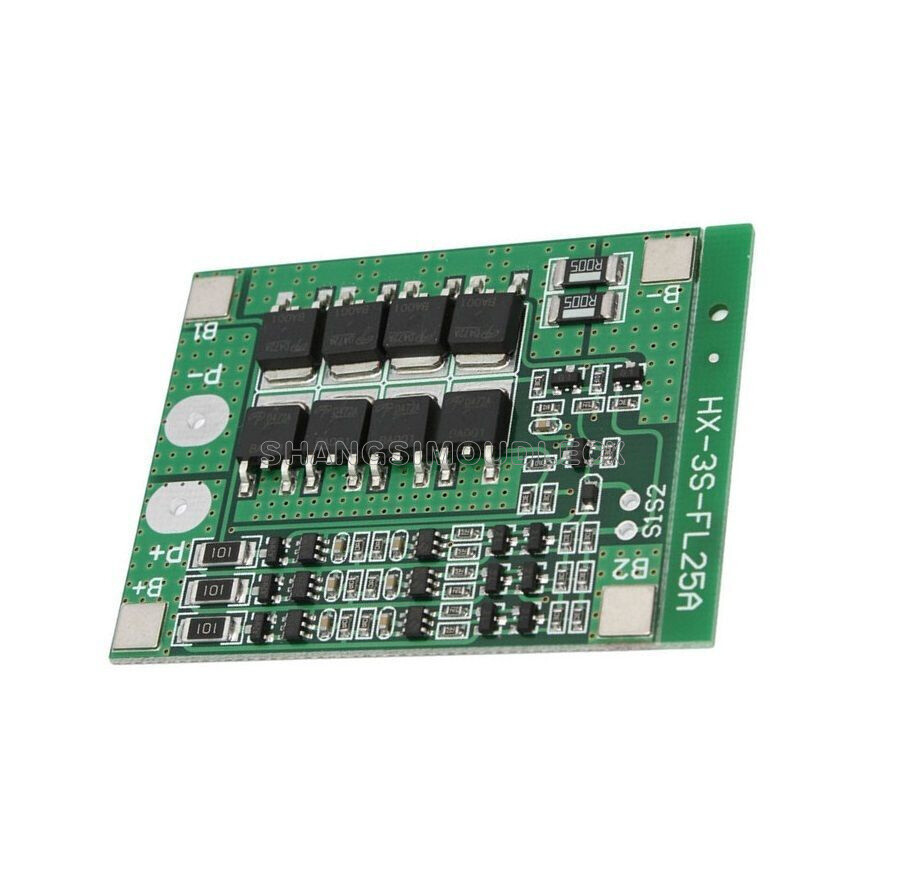 3S/4S BMS PCB Protection Board For 18650 Li-ion Lithium Battery Cell-