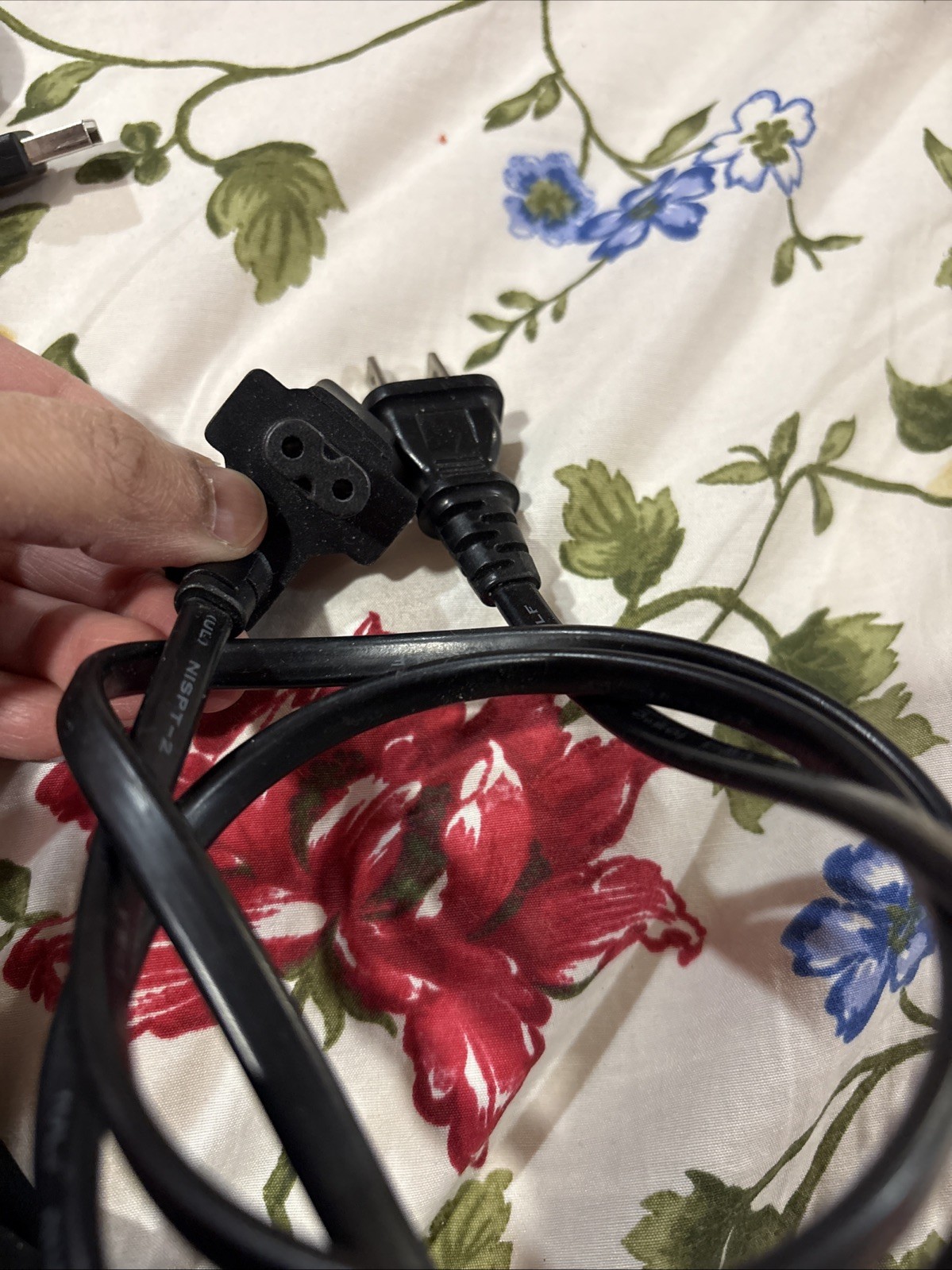 Baohing LL112007-1 VW-1, 2-18AWG, 5ft Power Cable, E159216 (lot of 2) NEW