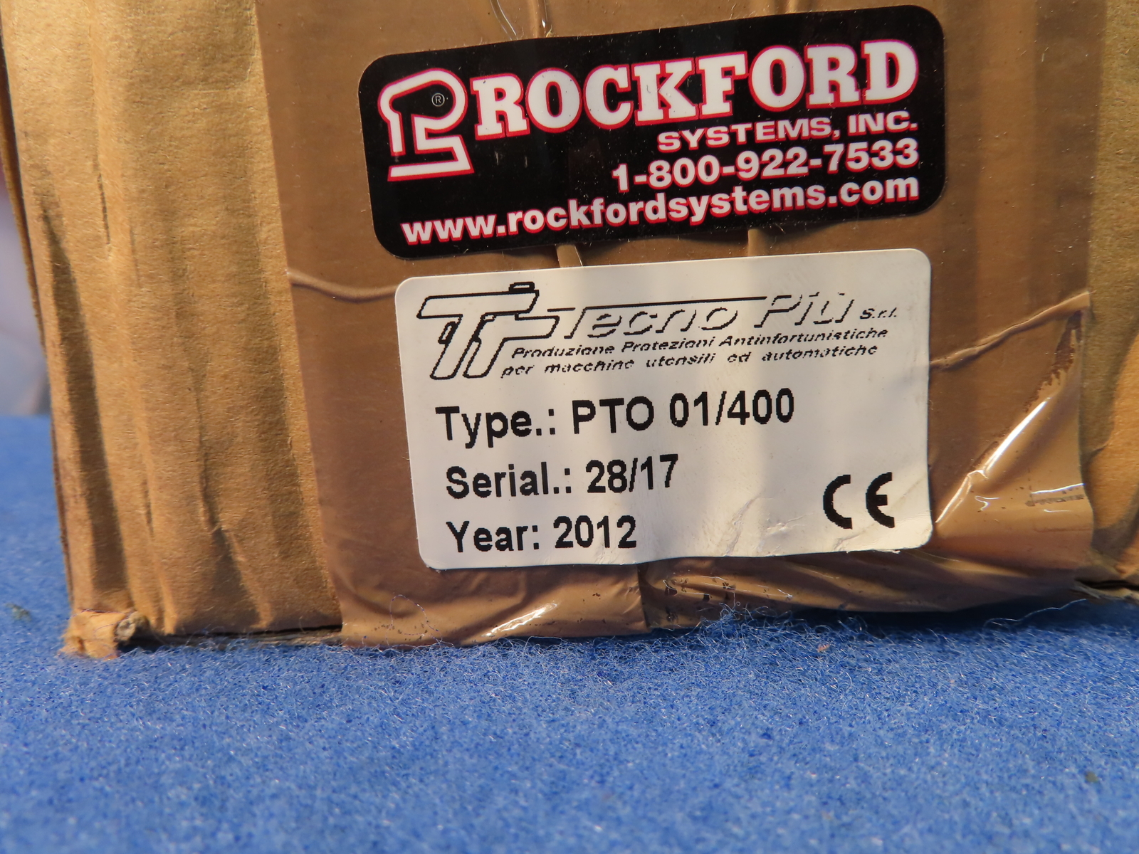 ROCKFORD SYSTMS LATHE CHUCK GUARD POLYCARBONATE W/MICROSWITCH PTO 01/400 1YEAR W