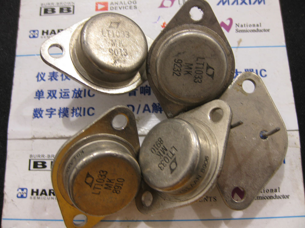 1X LT1033MK 3A Negative Adjustable Regulator LT1033