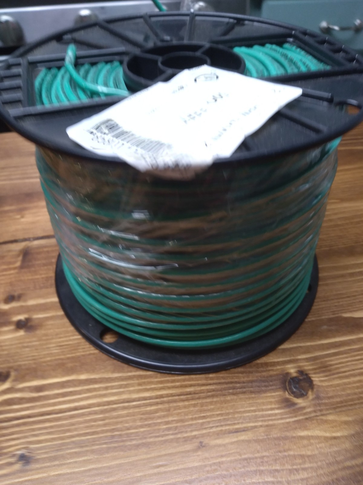 Wire Conductor 500 ft. 12 Green Solid CU THWN Wire