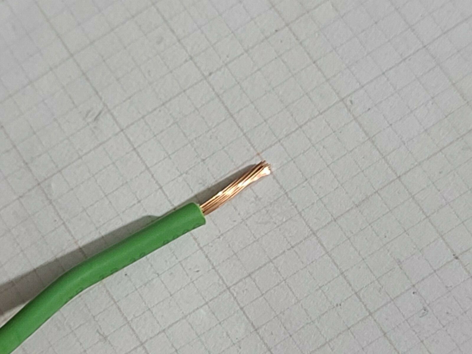 Kalas Wire #16awg MTW/AWM UL-1015/1230 Hook-Up/Lead Wire 105C/600V Green /100ft