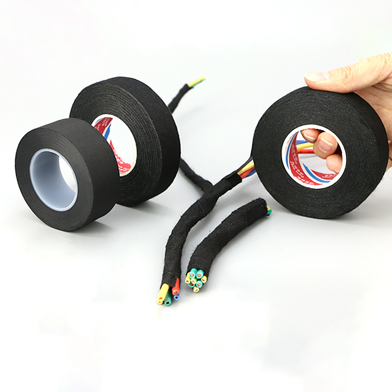 15m Cloth Tape Wire Electrical Wiring Harness car auto suv truck 19mm 25mm
