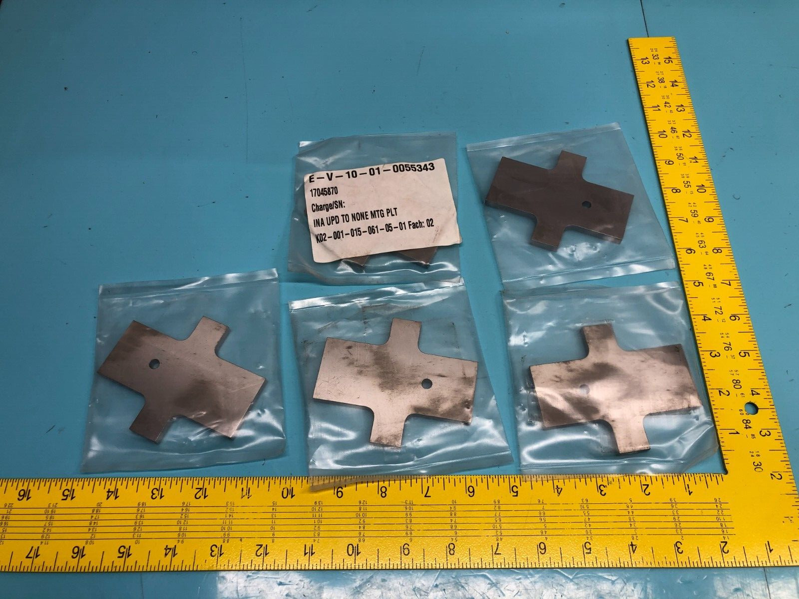 Lot of 5 INA UPD To None MTG PLT, 17045870, 165788