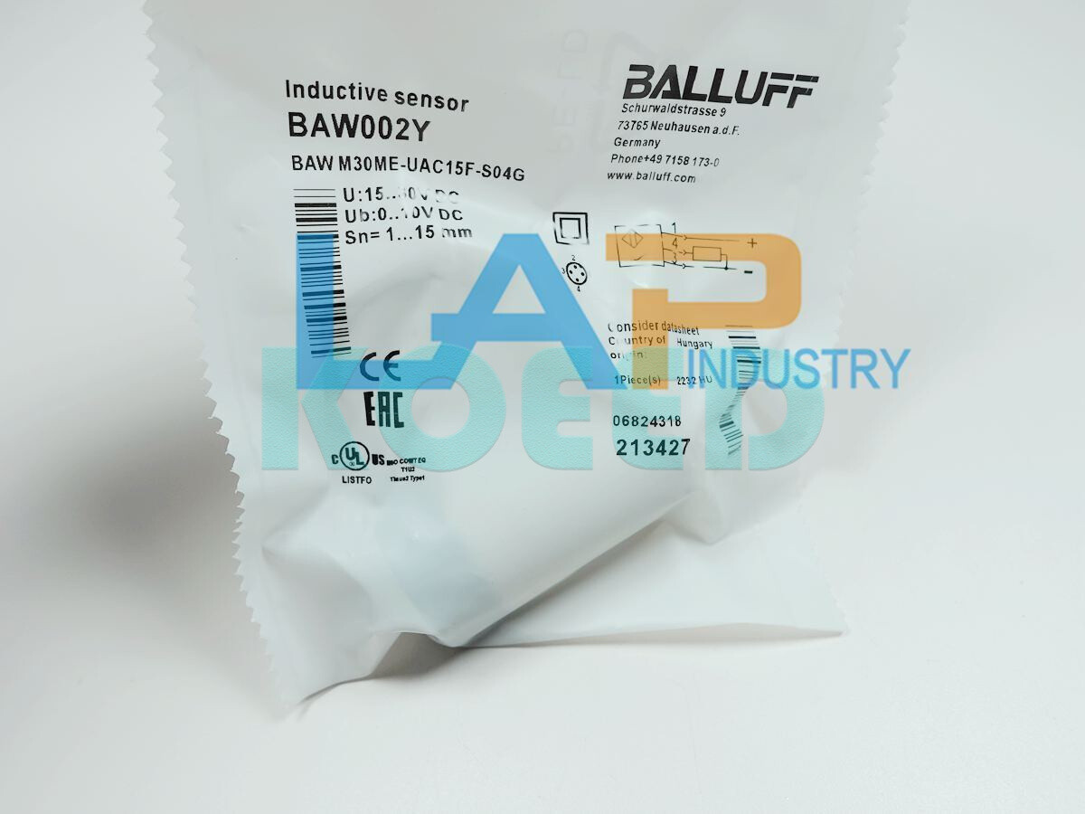New 1PCS FOR BALLUFF Proximity switch BAW002Y BAW-M30ME-UAC15F-S04G 10-30VDC