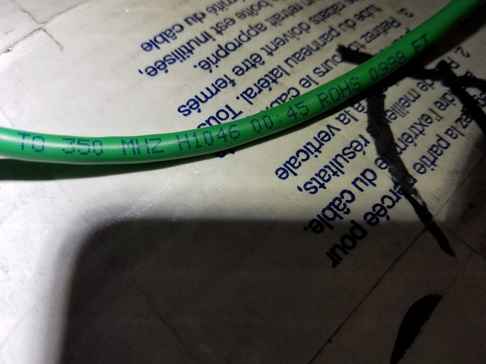 Belden 1701A 24/4P Bonded Pair DataTwist Cat5E Network Cable CMP Green /100ft