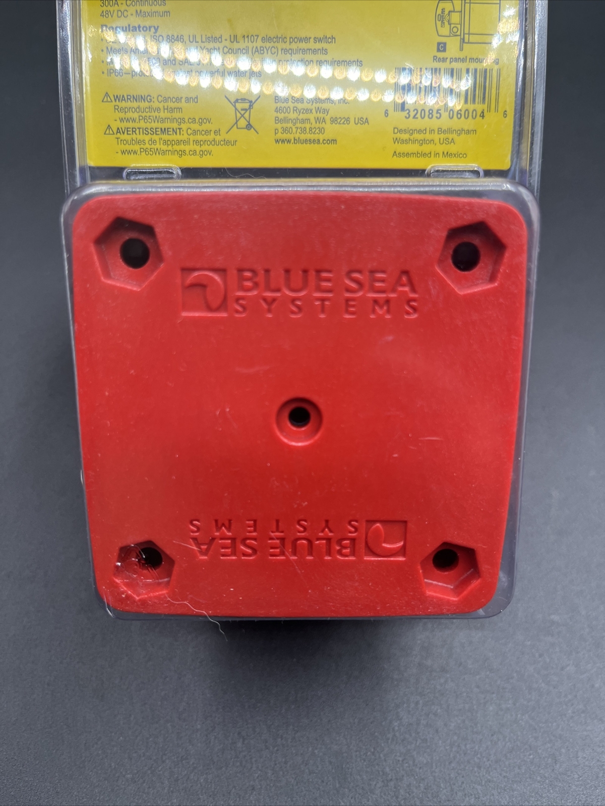 New Blue Sea Systems M Series Battery Switch On/Off 6004