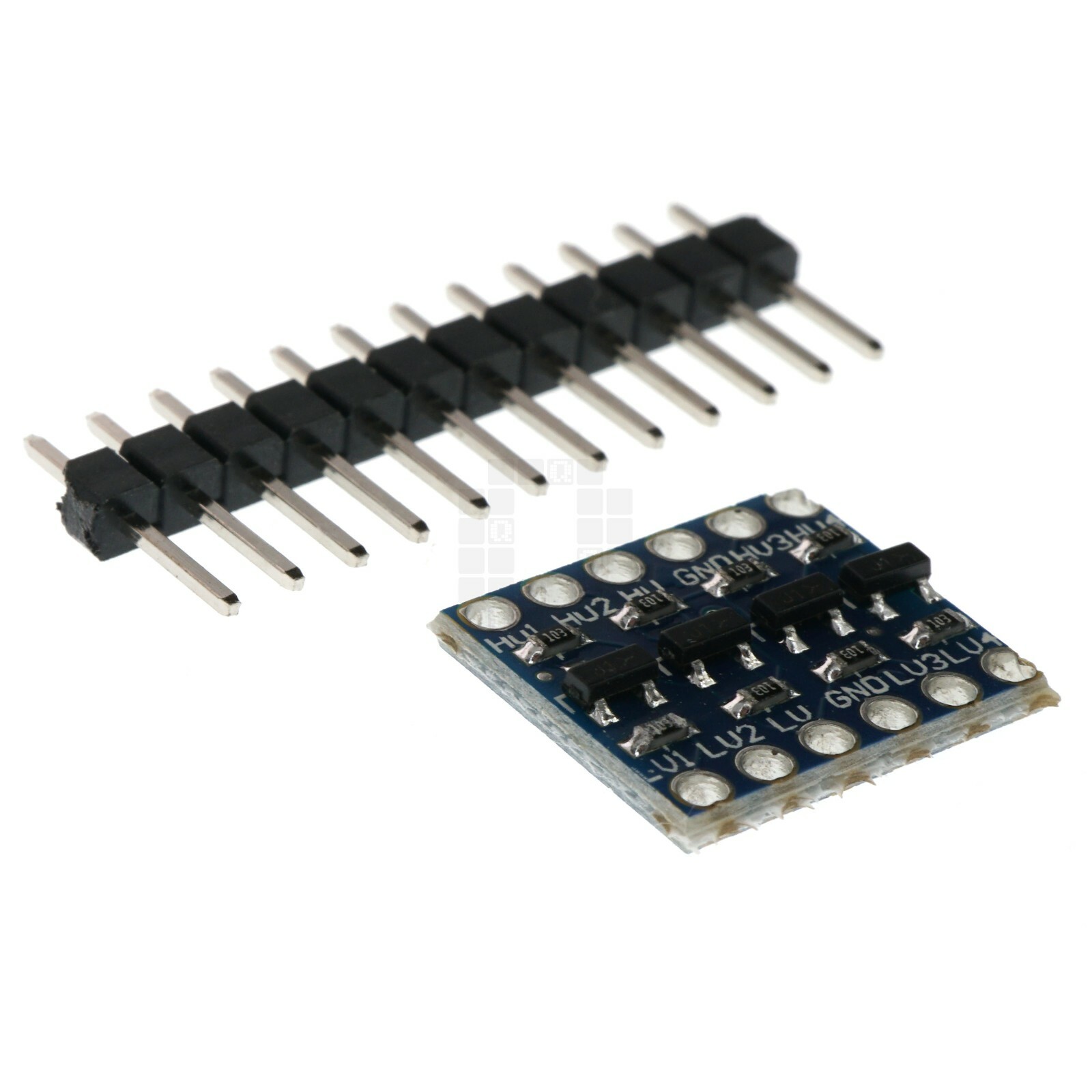 4 Channel Bi-Directional Logic Level Converter PCB Circuit Board, 3.3V 5V