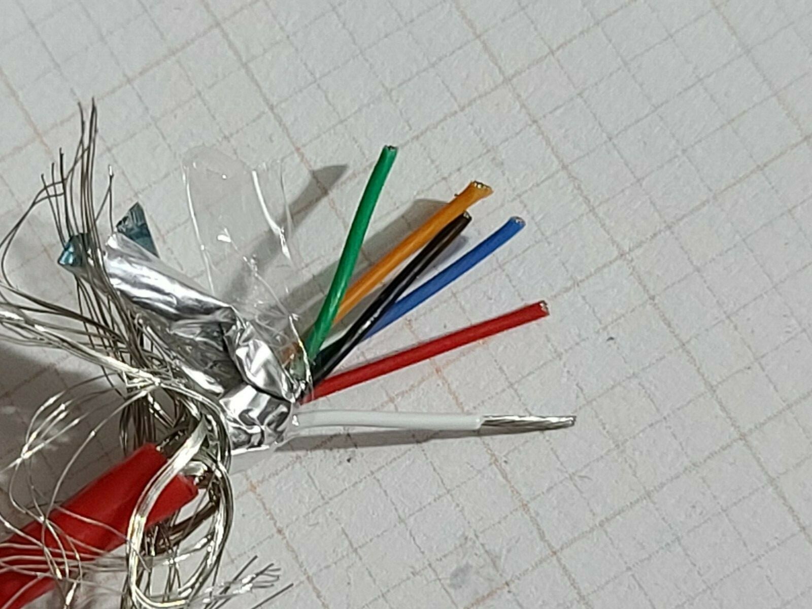 Belden Wire 83506 24/6C FEP/FEP Multi-Shield Control Cable 200C CMP Red /10ft
