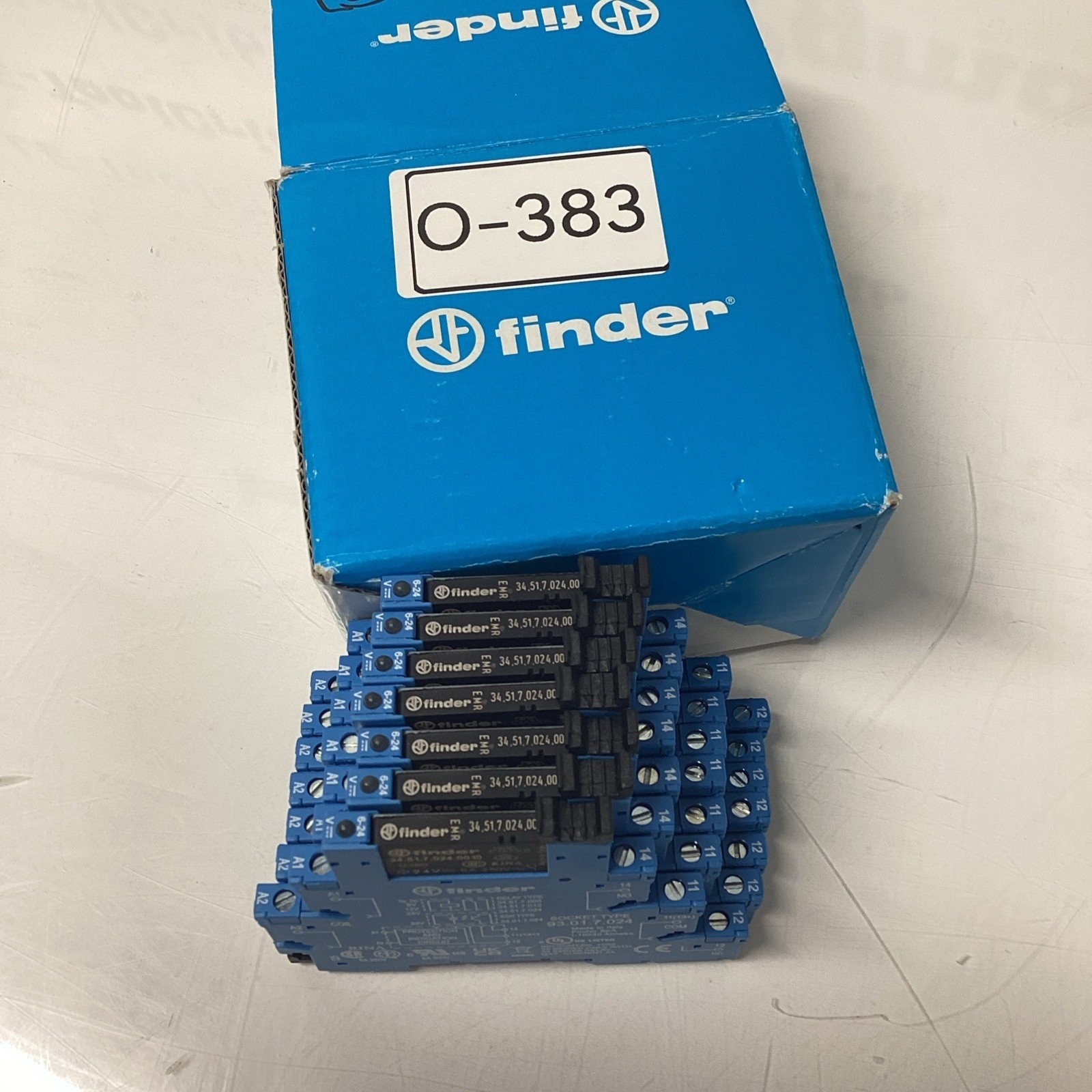 7PCS/Box New 34.51.7.024.0010 + 93.01.7.024 Relay 38.51.7.024.0050 O-383