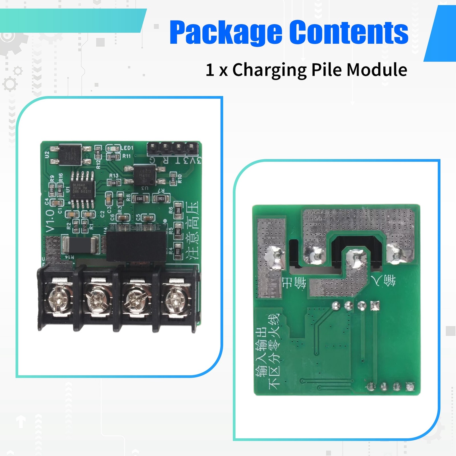 220V AC Metering Module BL0942 for Charging Piles with Serial Port Output2927