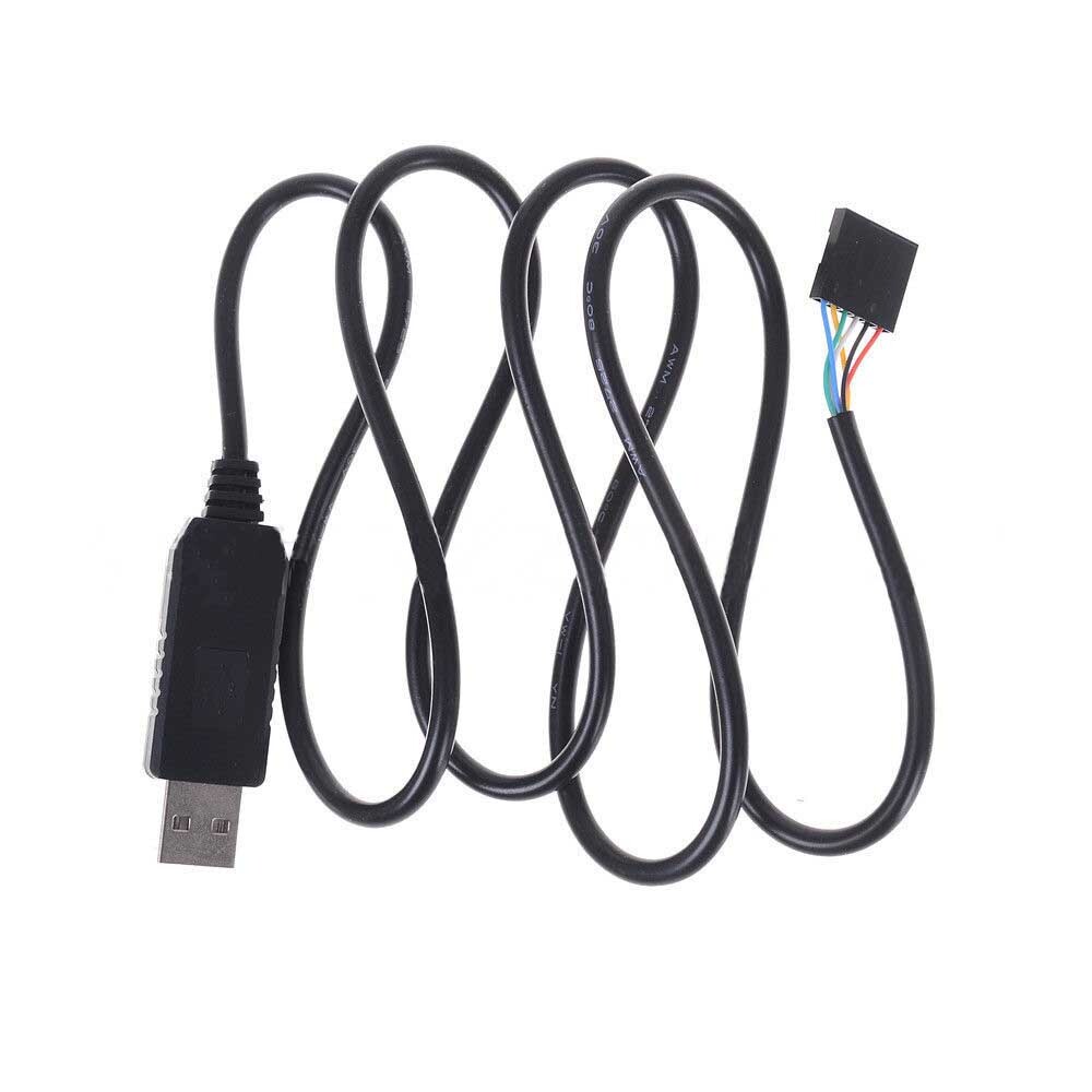 2pcs 1M FTDI FT232RL USB to Serial Adapter Module USB to TTL RS232 Cable 6Pin
