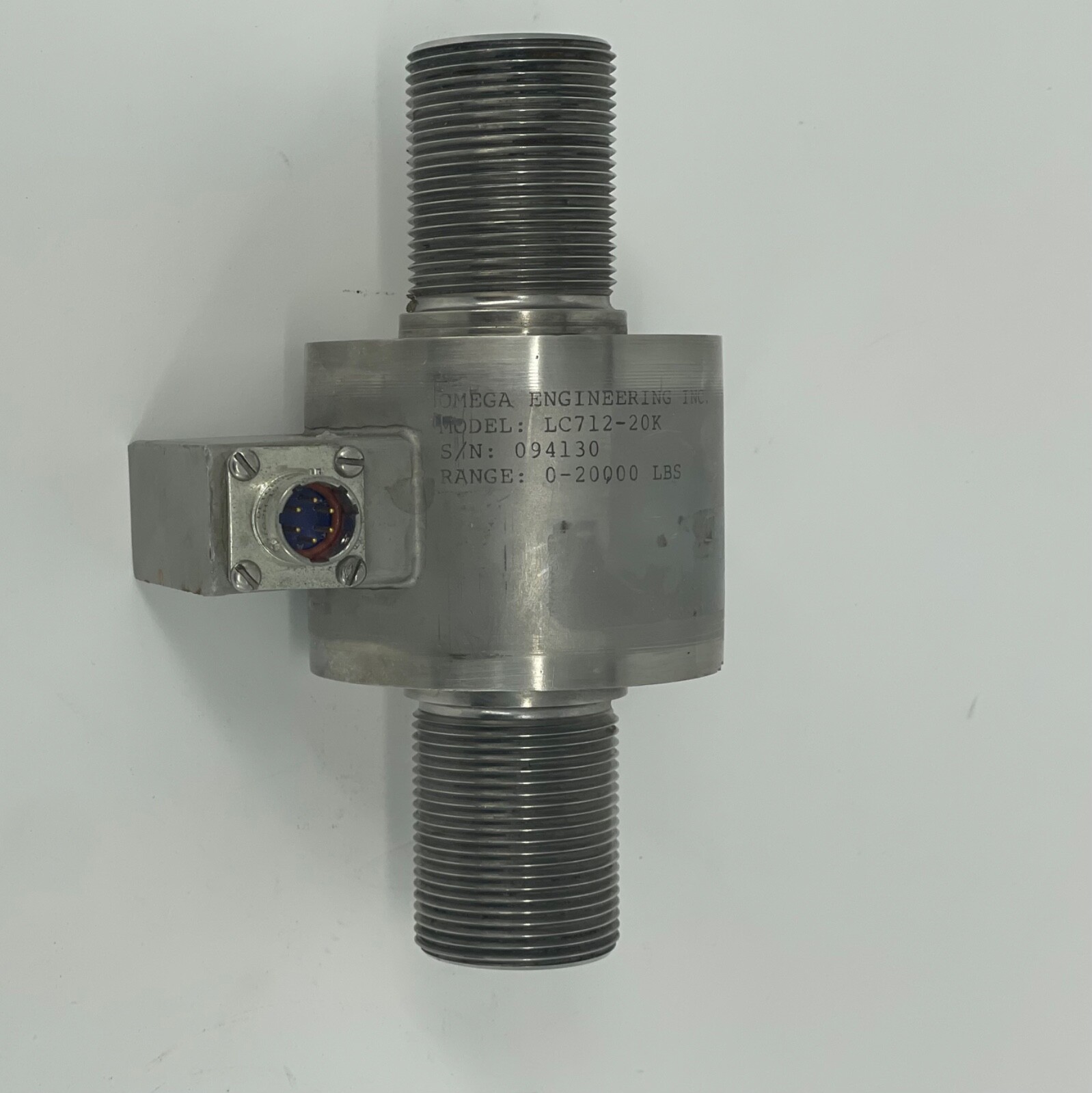 OMEGA ENGINEERING LC712-20K load cell never installed on shelf as spare