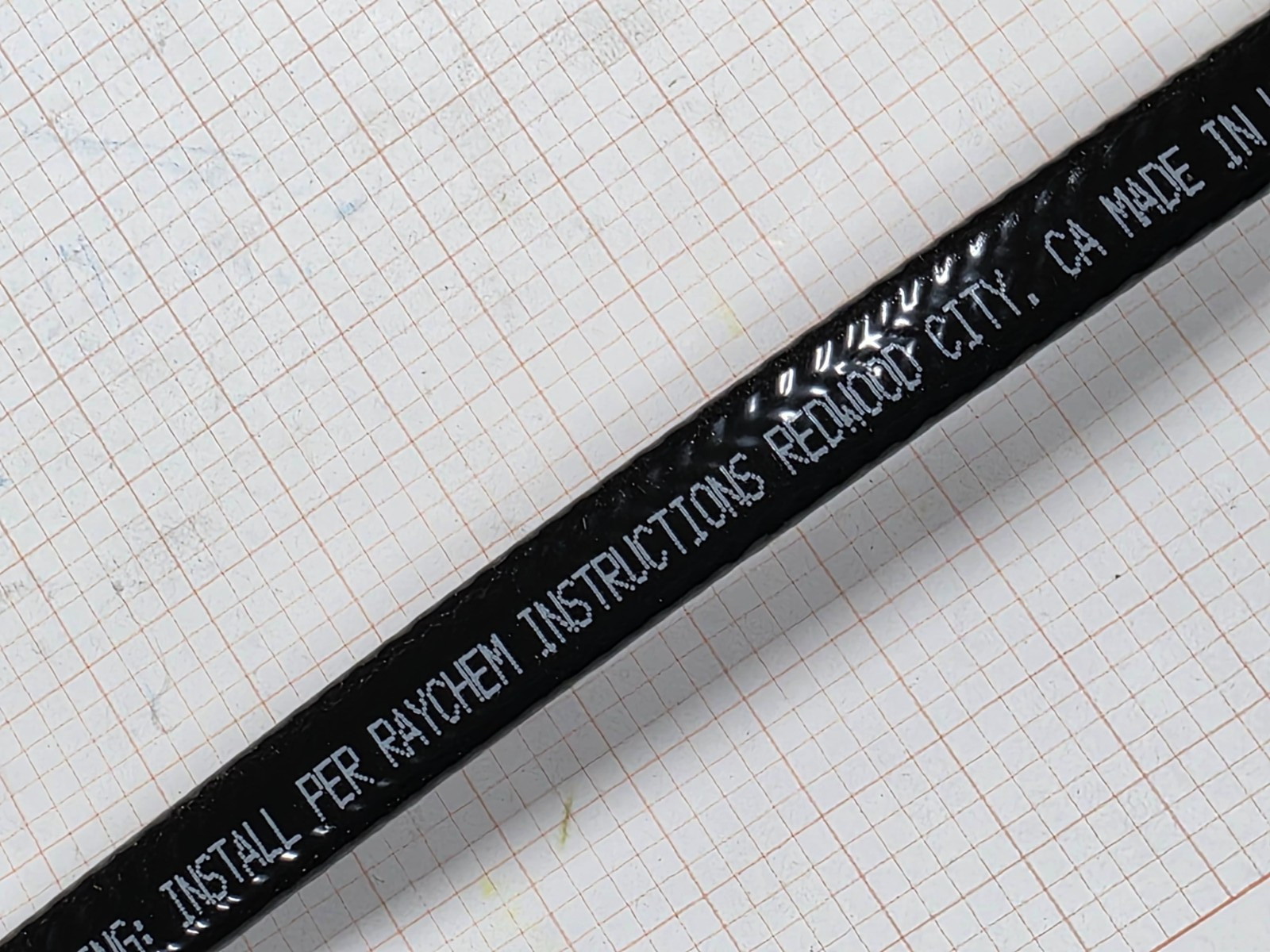 nVent Raychem 10BTV1-CT BTV Self-Regulating Heating Cable 10 Watts/Ft 120V /1ft